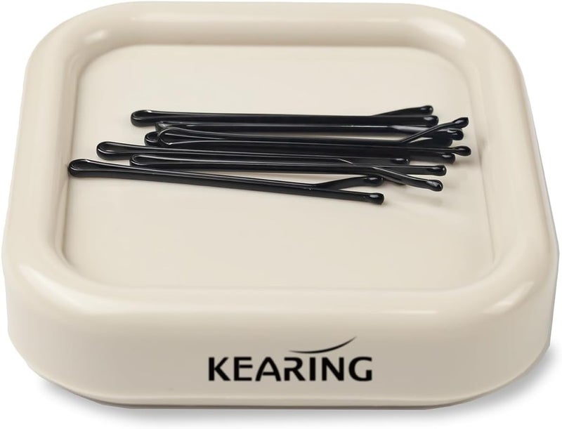 KEARING Strong Magnetic Pin Cushion Square - 8.5cm Powerful Magnet Pin Holder for Sewing - Lightweight Sewing Pin Cushion for Quilting Pins, Needles - Sewing Accessories Organizer - Image 3